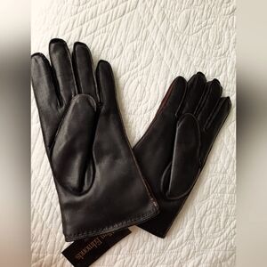 Allen Edmonds Dark Brown  Leather Gloves